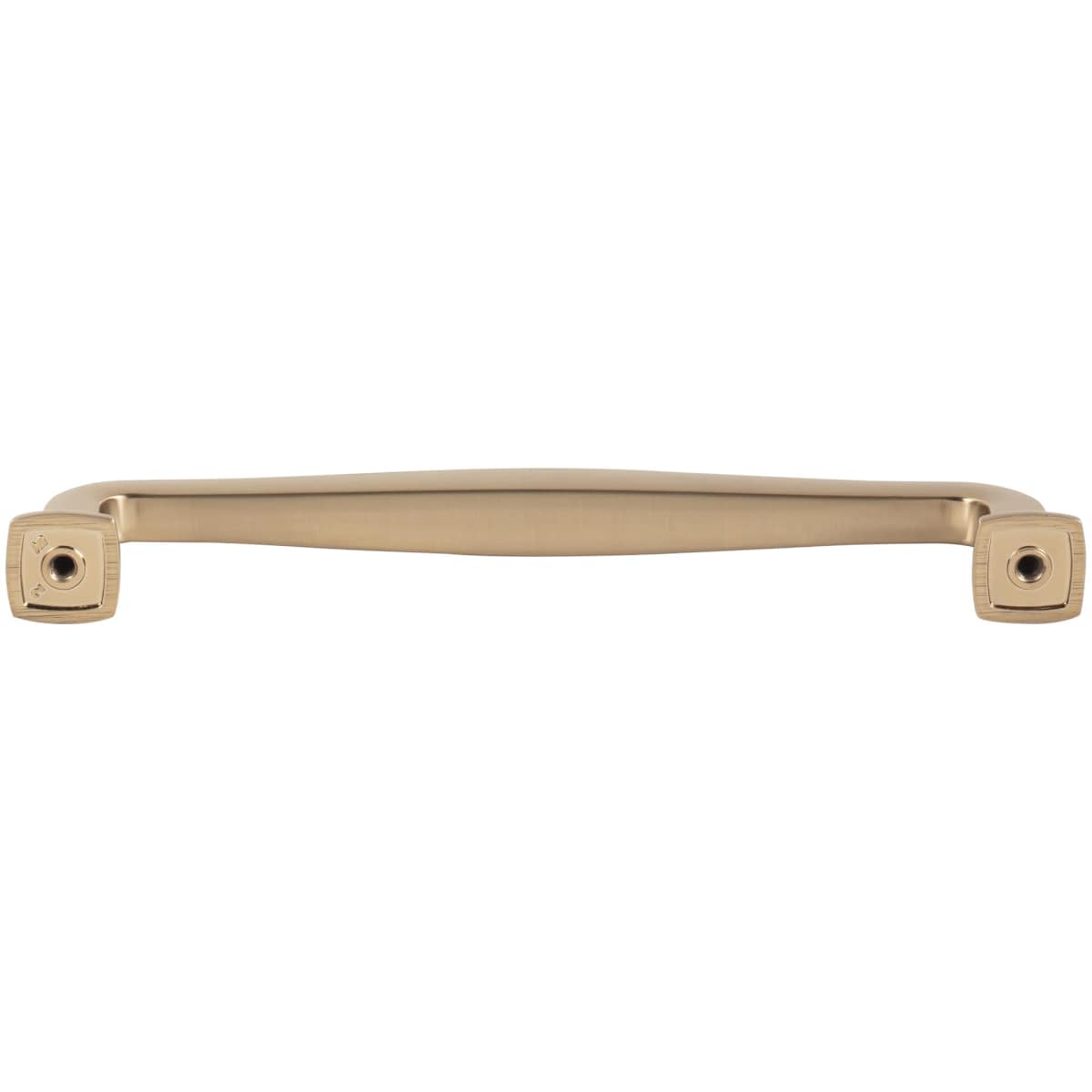 Jeffrey Alexander - 782-160SN - Fontana 6-5/16" (160mm) Center to Center Elegant Squared Cabinet Handle / Drawer Pull in Satin Nickel