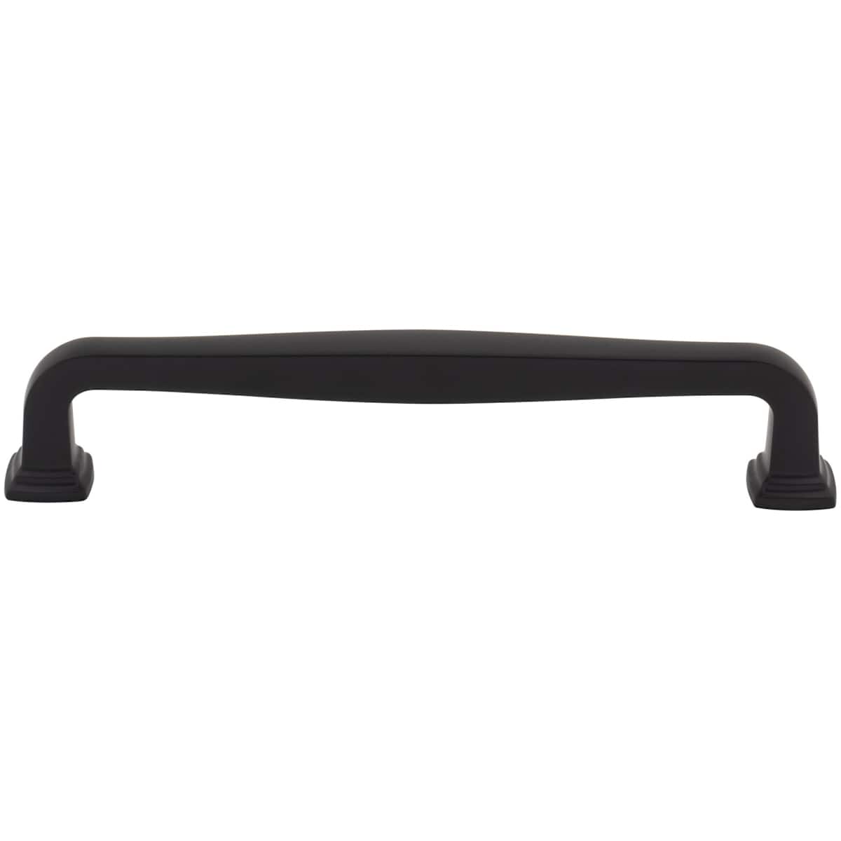 Jeffrey Alexander - 782-160SN - Fontana 6-5/16" (160mm) Center to Center Elegant Squared Cabinet Handle / Drawer Pull in Satin Nickel
