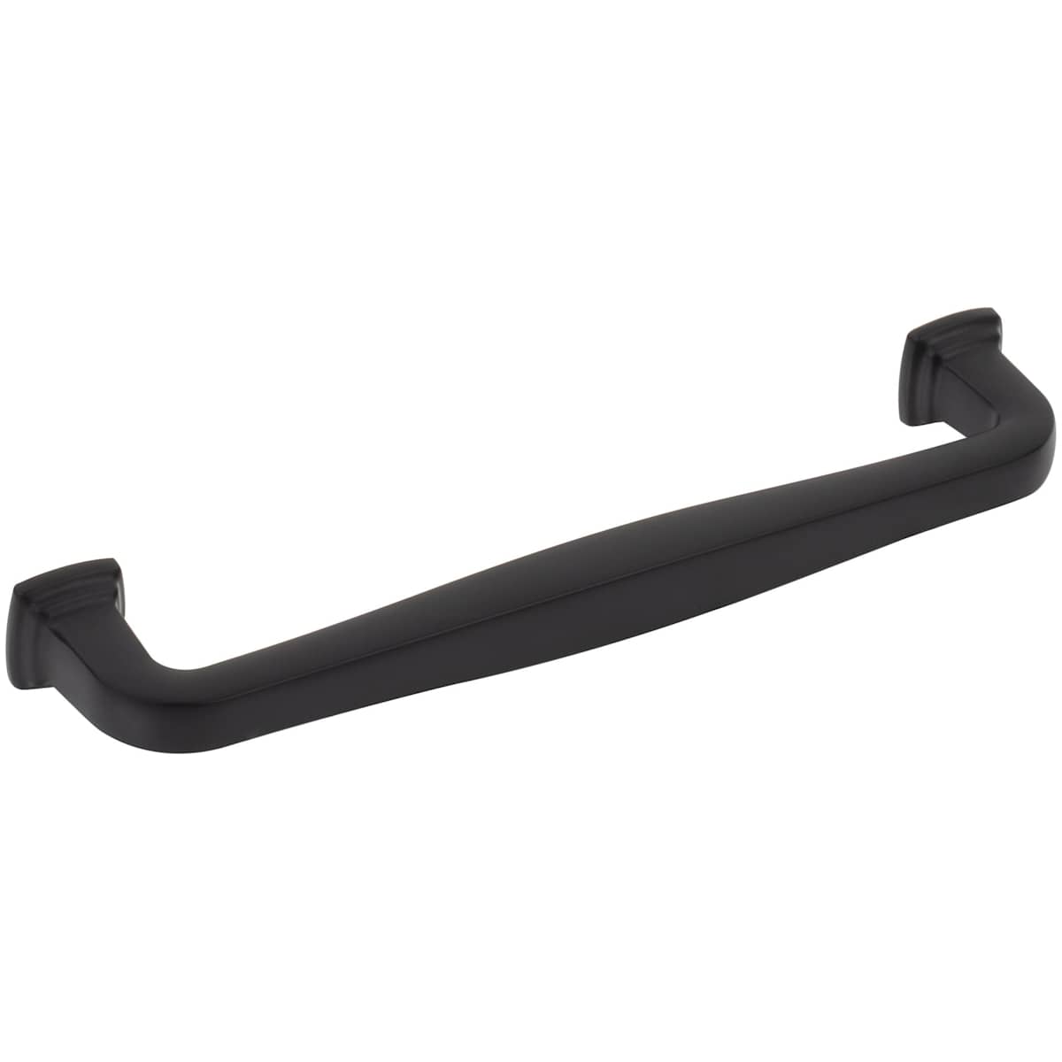 Jeffrey Alexander - 782-160SN - Fontana 6-5/16" (160mm) Center to Center Elegant Squared Cabinet Handle / Drawer Pull in Satin Nickel