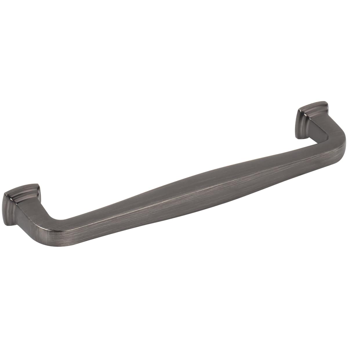 Jeffrey Alexander - 782-160SN - Fontana 6-5/16" (160mm) Center to Center Elegant Squared Cabinet Handle / Drawer Pull in Satin Nickel