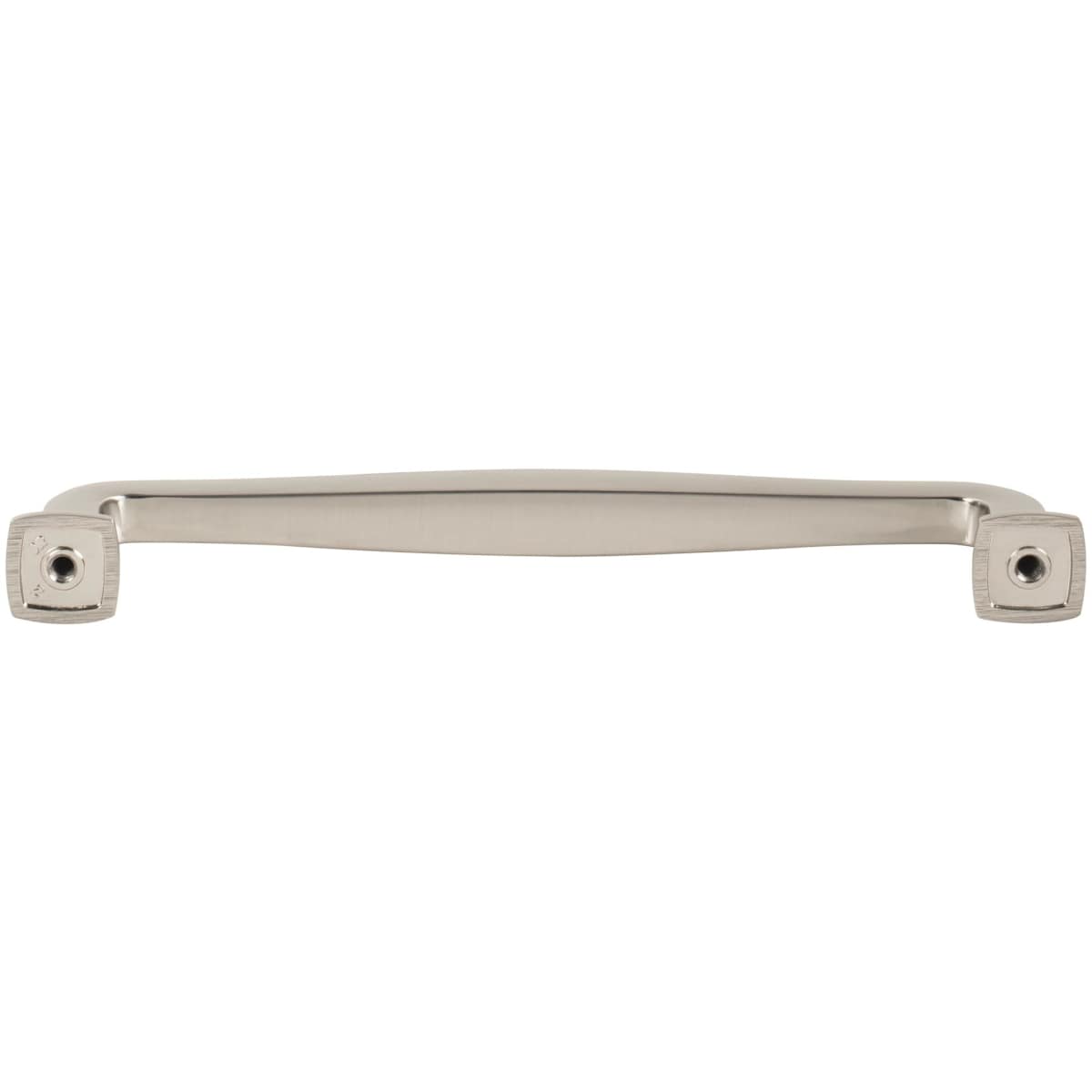 Jeffrey Alexander - 782-160SN - Fontana 6-5/16" (160mm) Center to Center Elegant Squared Cabinet Handle / Drawer Pull in Satin Nickel
