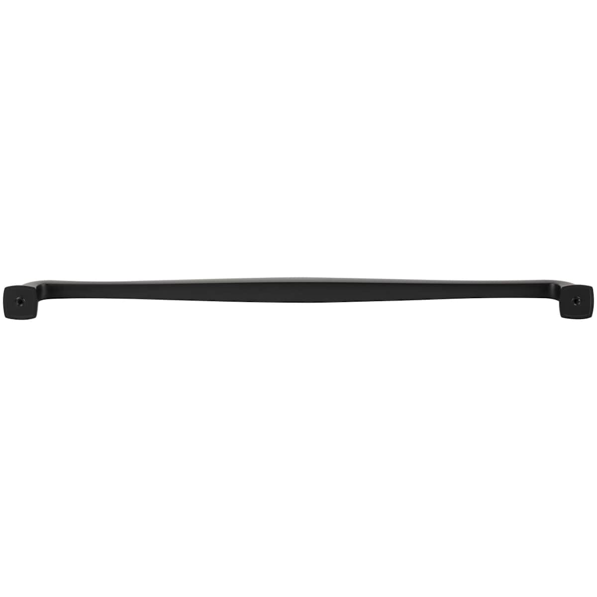 Jeffrey Alexander - 782-18BNBDL - Fontana 18" Center to Center Elegant Curved Square Appliance Handle / Drawer Pull in Brushed Pewter