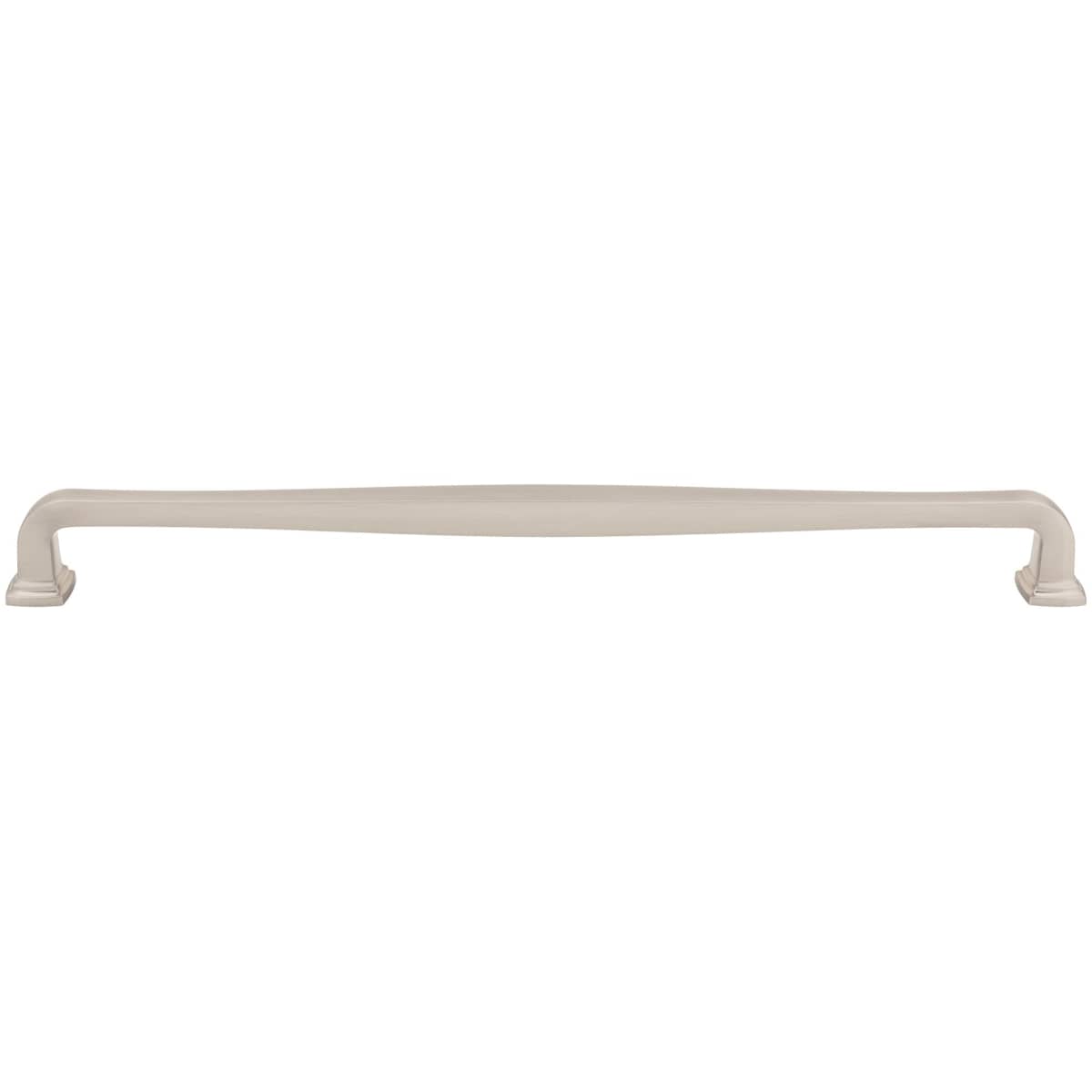 Jeffrey Alexander - 782-18BNBDL - Fontana 18" Center to Center Elegant Curved Square Appliance Handle / Drawer Pull in Brushed Pewter