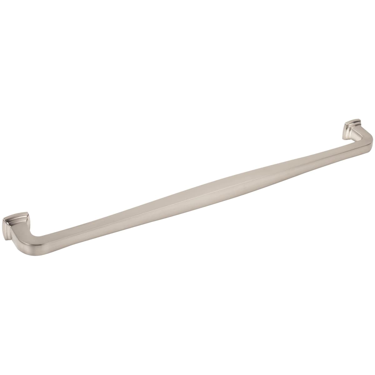 Jeffrey Alexander - 782-18BNBDL - Fontana 18" Center to Center Elegant Curved Square Appliance Handle / Drawer Pull in Brushed Pewter