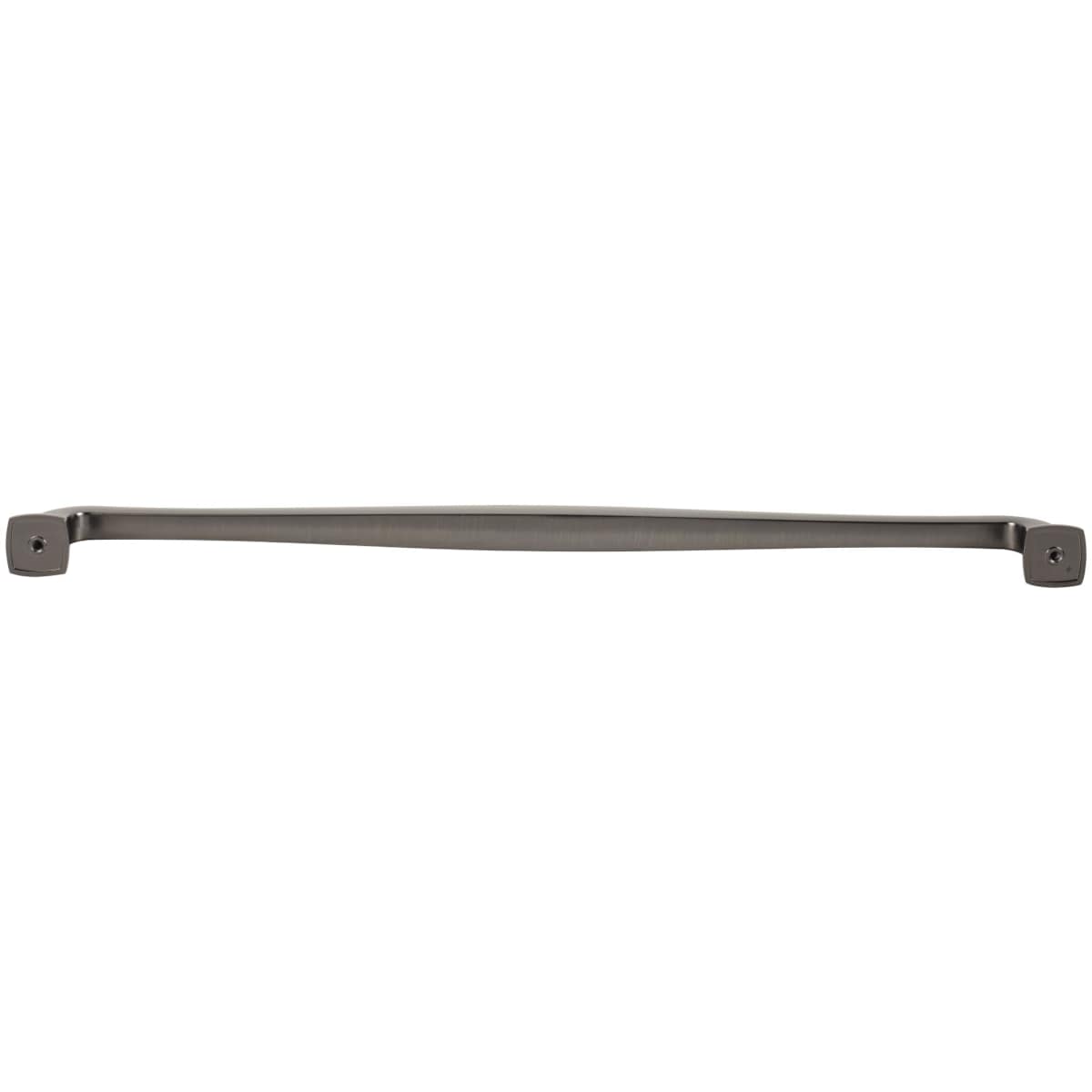 Jeffrey Alexander - 782-18BNBDL - Fontana 18" Center to Center Elegant Curved Square Appliance Handle / Drawer Pull in Brushed Pewter