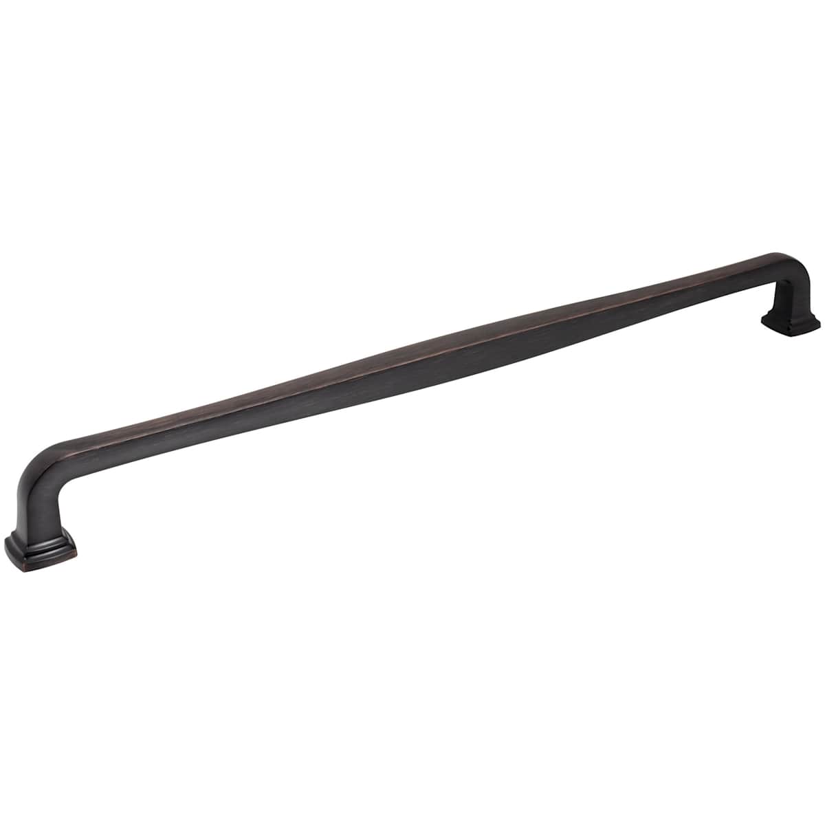 Fontana 18" Center to Center Elegant Curved Square Appliance Handle / Drawer Pull