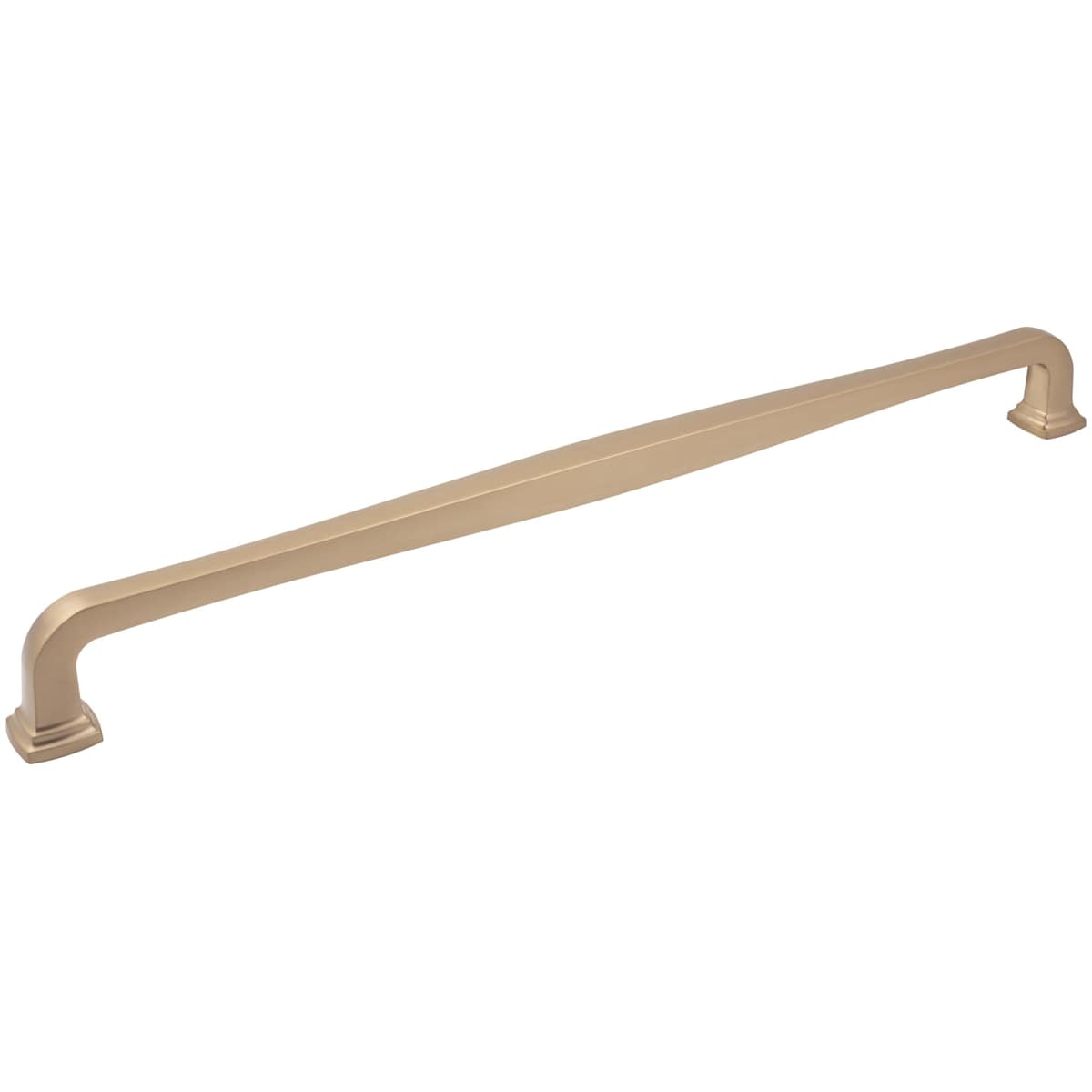 Fontana 18" Center to Center Elegant Curved Square Appliance Handle / Drawer Pull