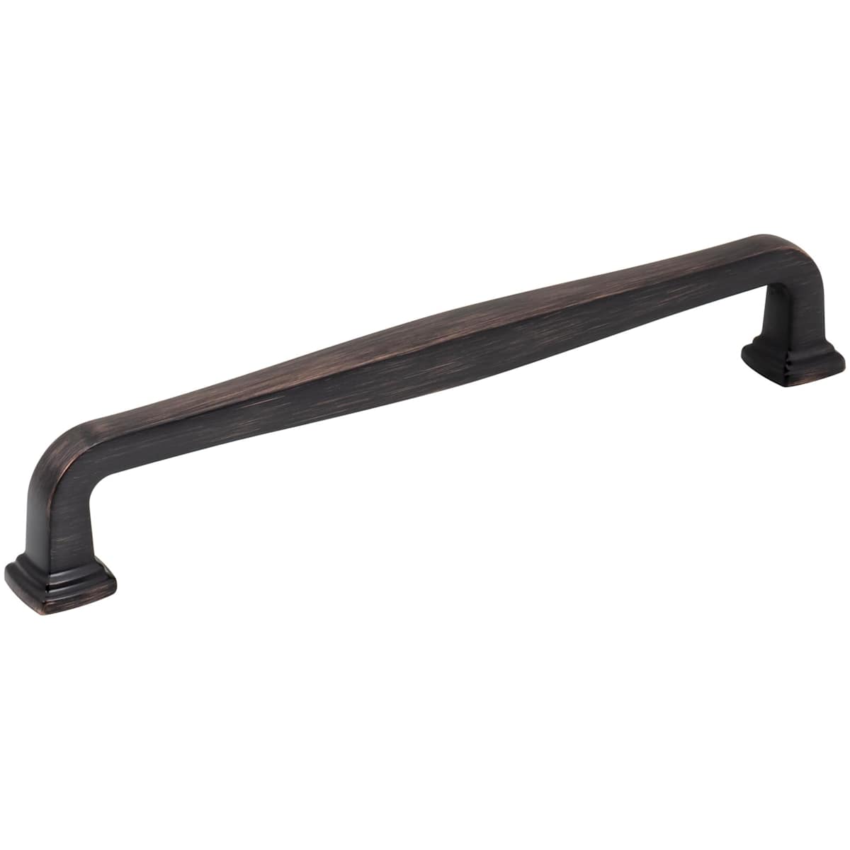 Fontana 7-9/16" (192mm) Center to Center Elegant Curved Square Cabinet Handle / Drawer Pull