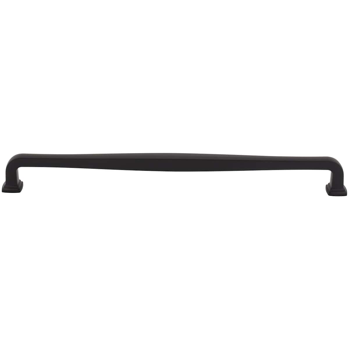 Jeffrey Alexander - 782-305DBAC - Fontana 12" (305mm) Center to Center Elegant Curved Square Large Cabinet Handle / Drawer Pull in Brushed Oil Rubbed Bronze