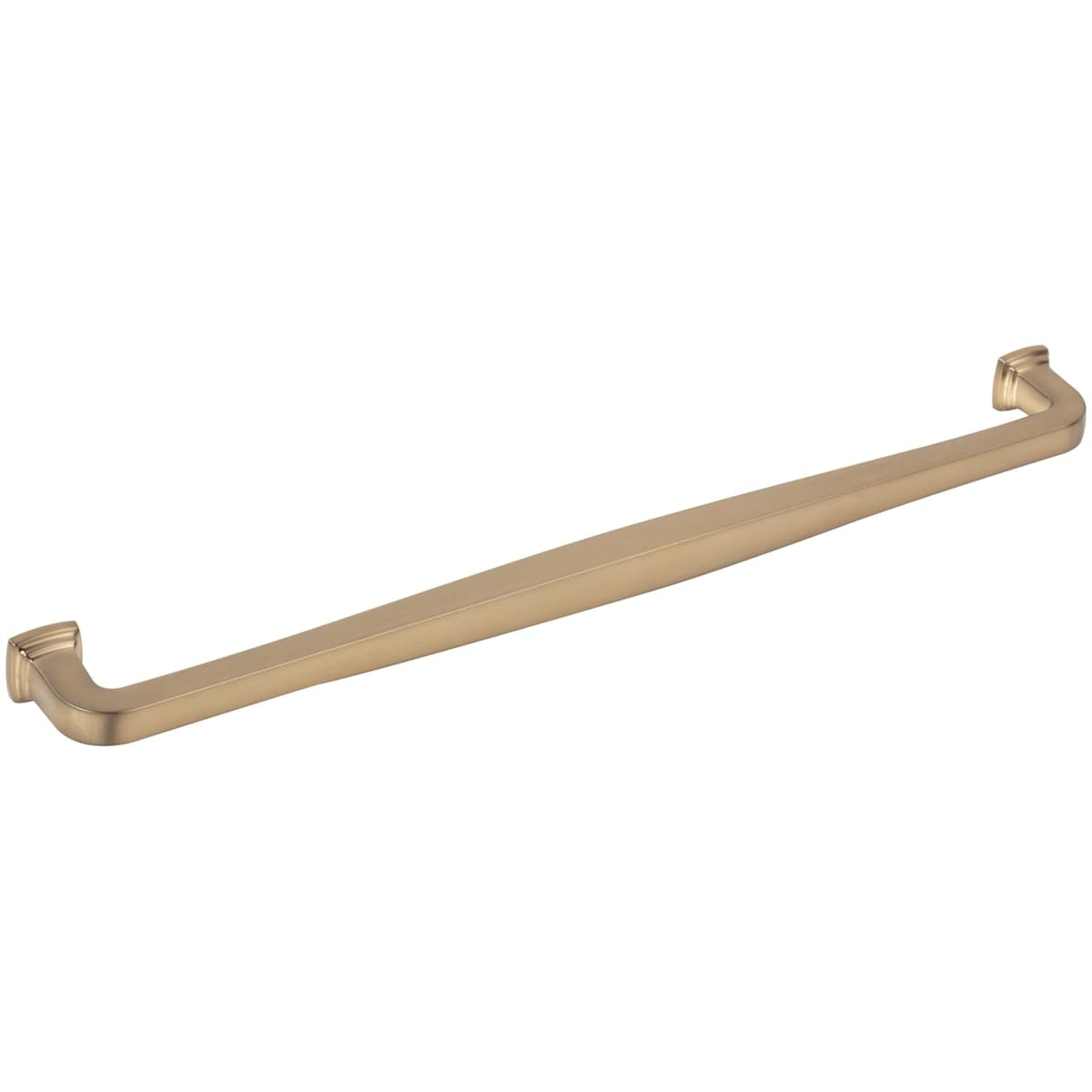 Jeffrey Alexander - 782-305DBAC - Fontana 12" (305mm) Center to Center Elegant Curved Square Large Cabinet Handle / Drawer Pull in Brushed Oil Rubbed Bronze