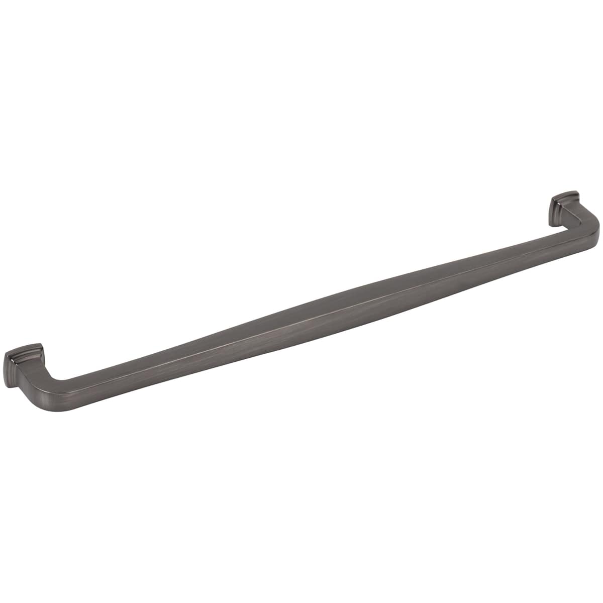 Jeffrey Alexander - 782-305DBAC - Fontana 12" (305mm) Center to Center Elegant Curved Square Large Cabinet Handle / Drawer Pull in Brushed Oil Rubbed Bronze
