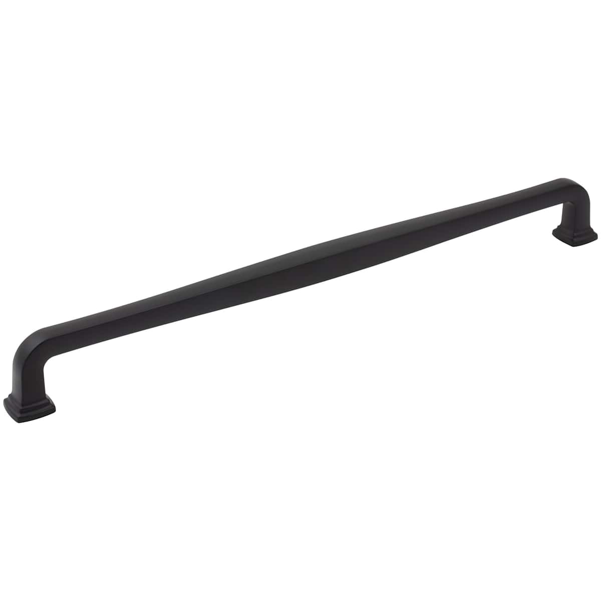 Fontana 12" (305mm) Center to Center Elegant Curved Square Large Cabinet Handle / Drawer Pull