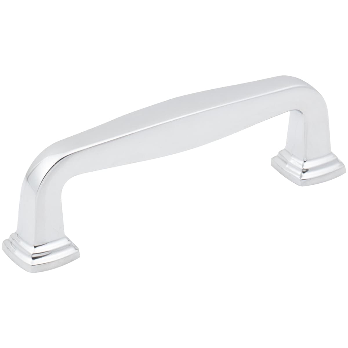 Fontana 3-3/4" (96mm) Center to Center Elegant Curved Square Cabinet Handle / Drawer Pull