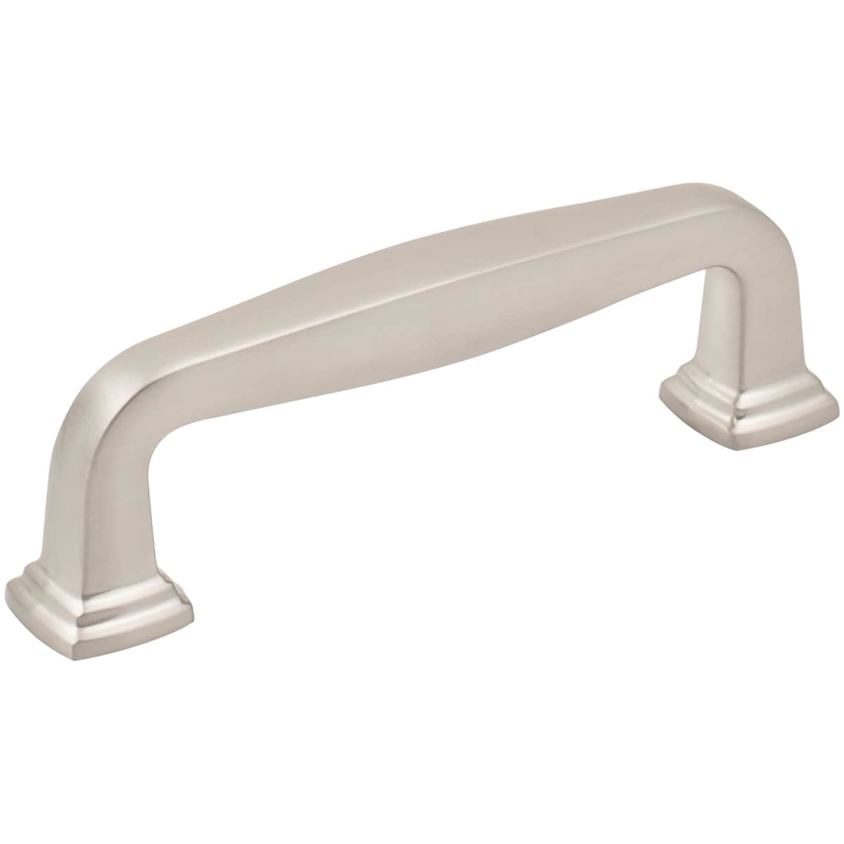 Fontana 3-3/4" (96mm) Center to Center Elegant Curved Square Cabinet Handle / Drawer Pull