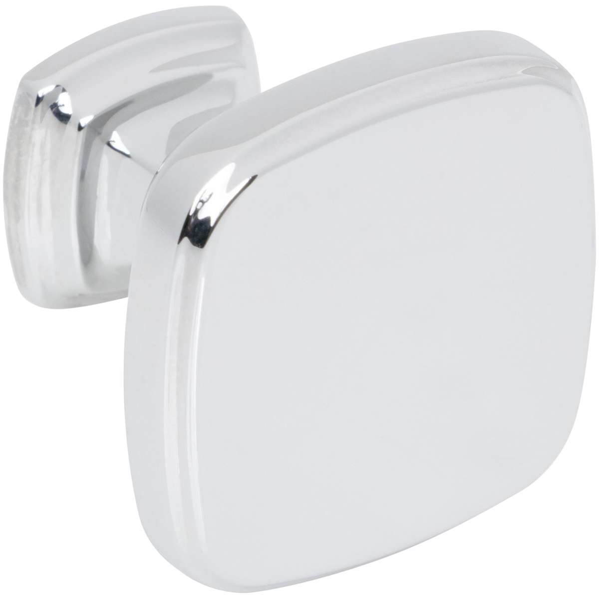 Jeffrey Alexander - 782DBAC - Fontana 1-3/8" Contemporary Ridged Square Cabinet / Drawer Knob in Brushed Oil Rubbed Bronze