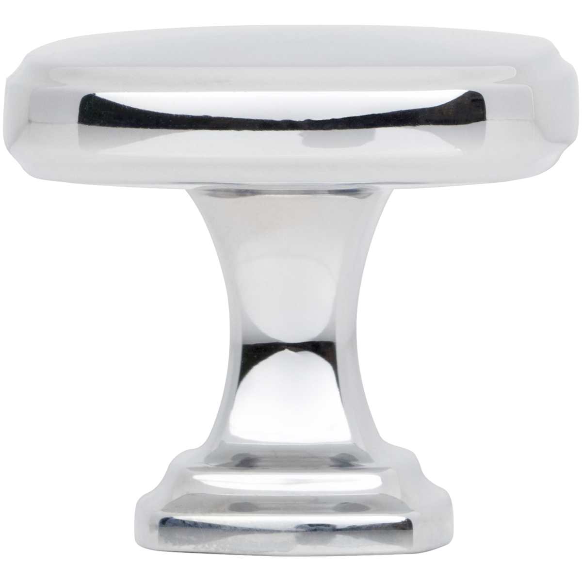 Jeffrey Alexander - 782DBAC - Fontana 1-3/8" Contemporary Ridged Square Cabinet / Drawer Knob in Brushed Oil Rubbed Bronze