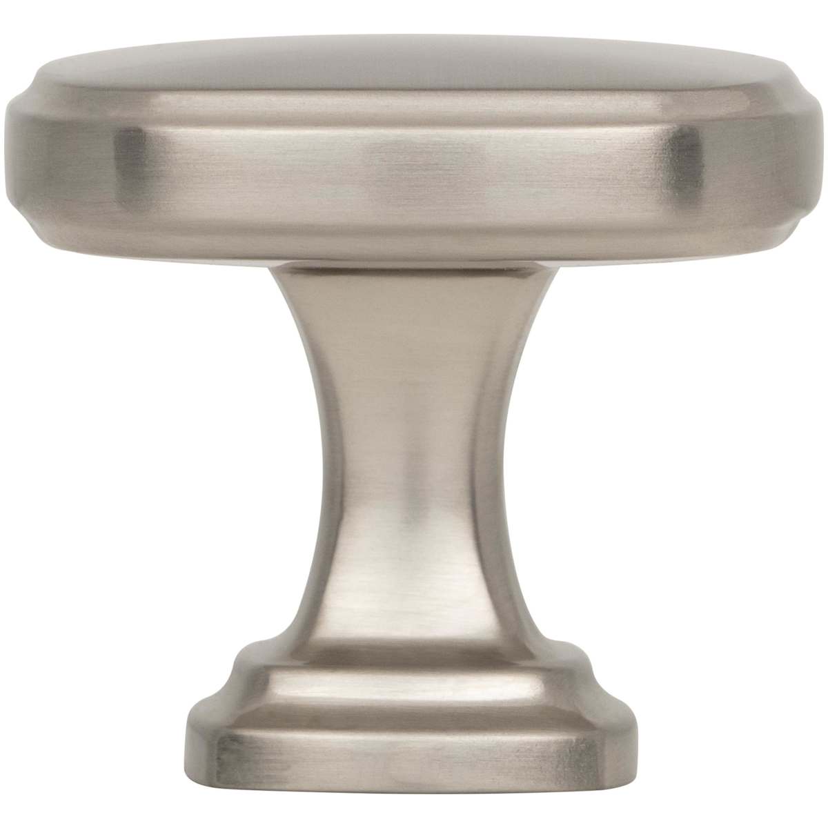 Jeffrey Alexander - 782DBAC - Fontana 1-3/8" Contemporary Ridged Square Cabinet / Drawer Knob in Brushed Oil Rubbed Bronze