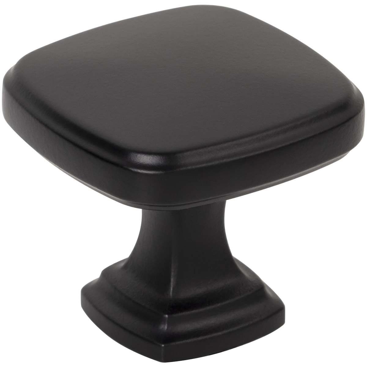 Fontana 1-3/8" Contemporary Ridged Square Cabinet / Drawer Knob