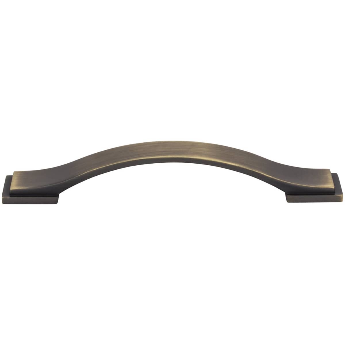 Jeffrey Alexander - 80152-128SN - Mirada 5-1/16" (128mm) Center to Center Soft Arch Cabinet Handle / Drawer Pull in Satin Nickel