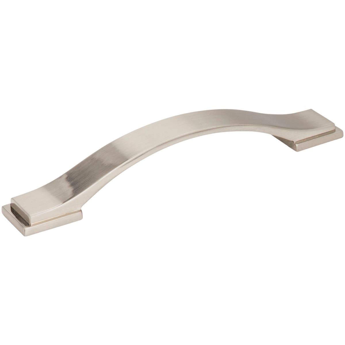 Jeffrey Alexander - 80152-128SN - Mirada 5-1/16" (128mm) Center to Center Soft Arch Cabinet Handle / Drawer Pull in Satin Nickel