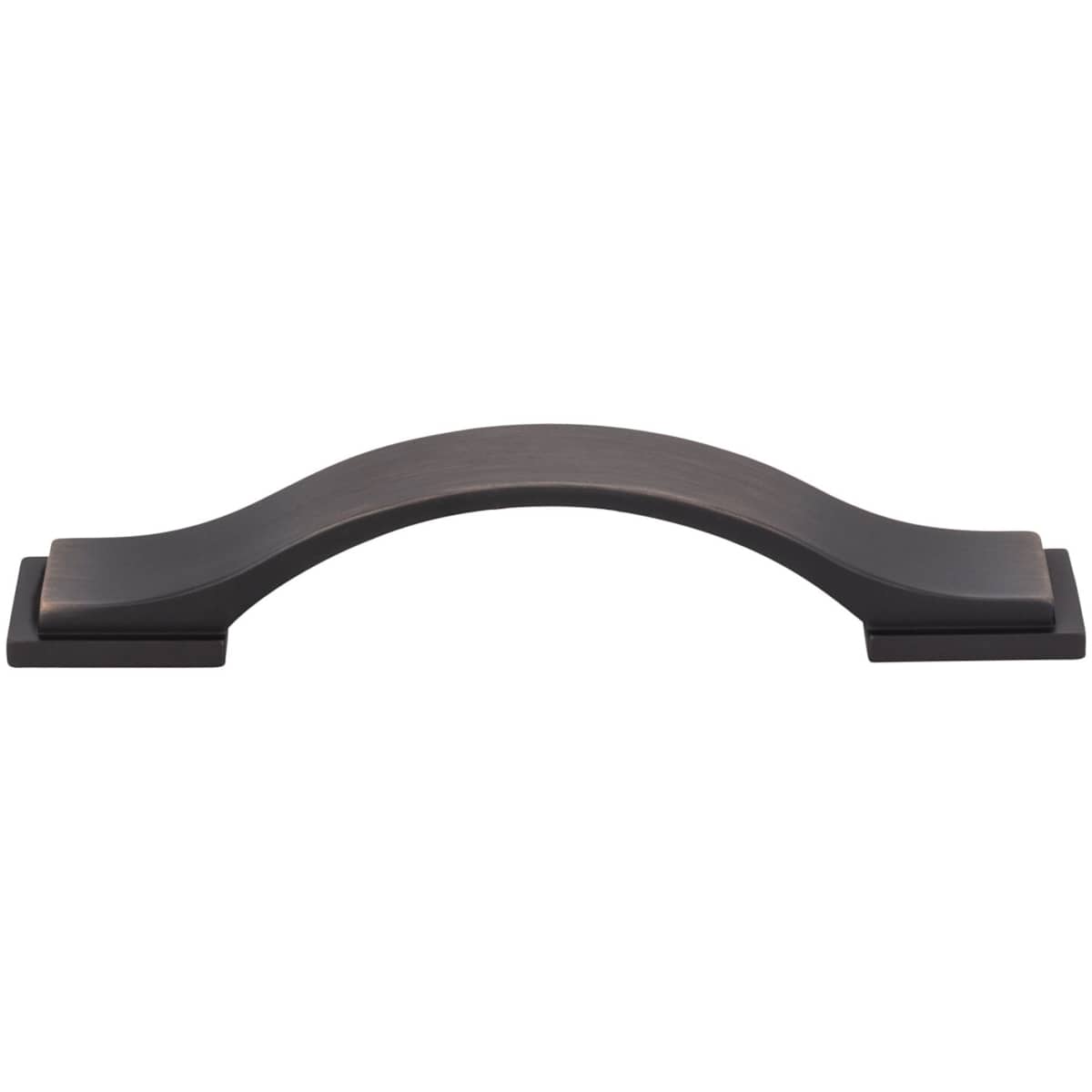 Jeffrey Alexander - 80152-96SN - Mirada 3-3/4" Center to Center Smooth Arch Bow Cabinet Handle / Drawer Pull in Satin Nickel