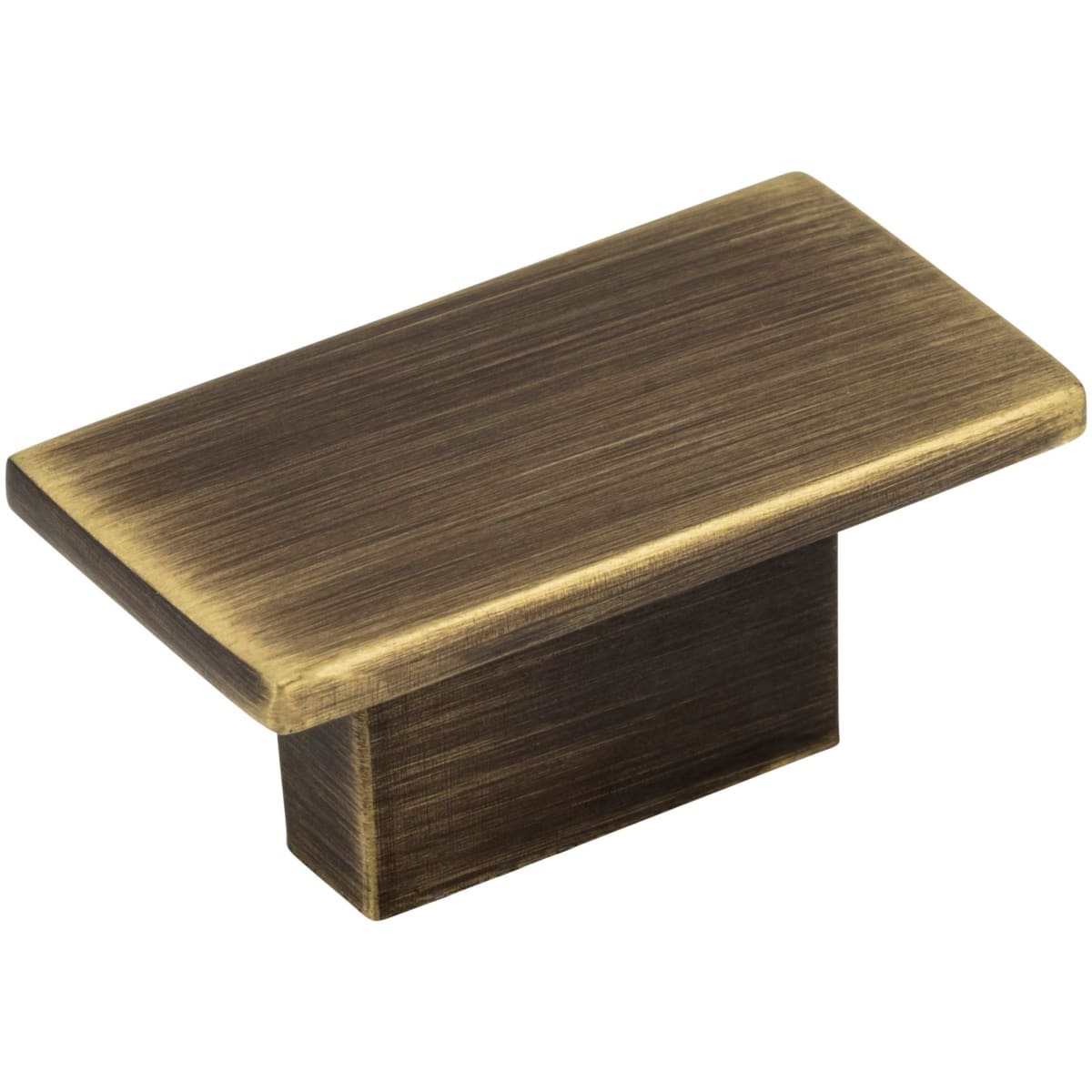 Mirada 1-9/16" Rectangular Flat T Cabinet Handle / Drawer Pull with 5/8" Center to Center