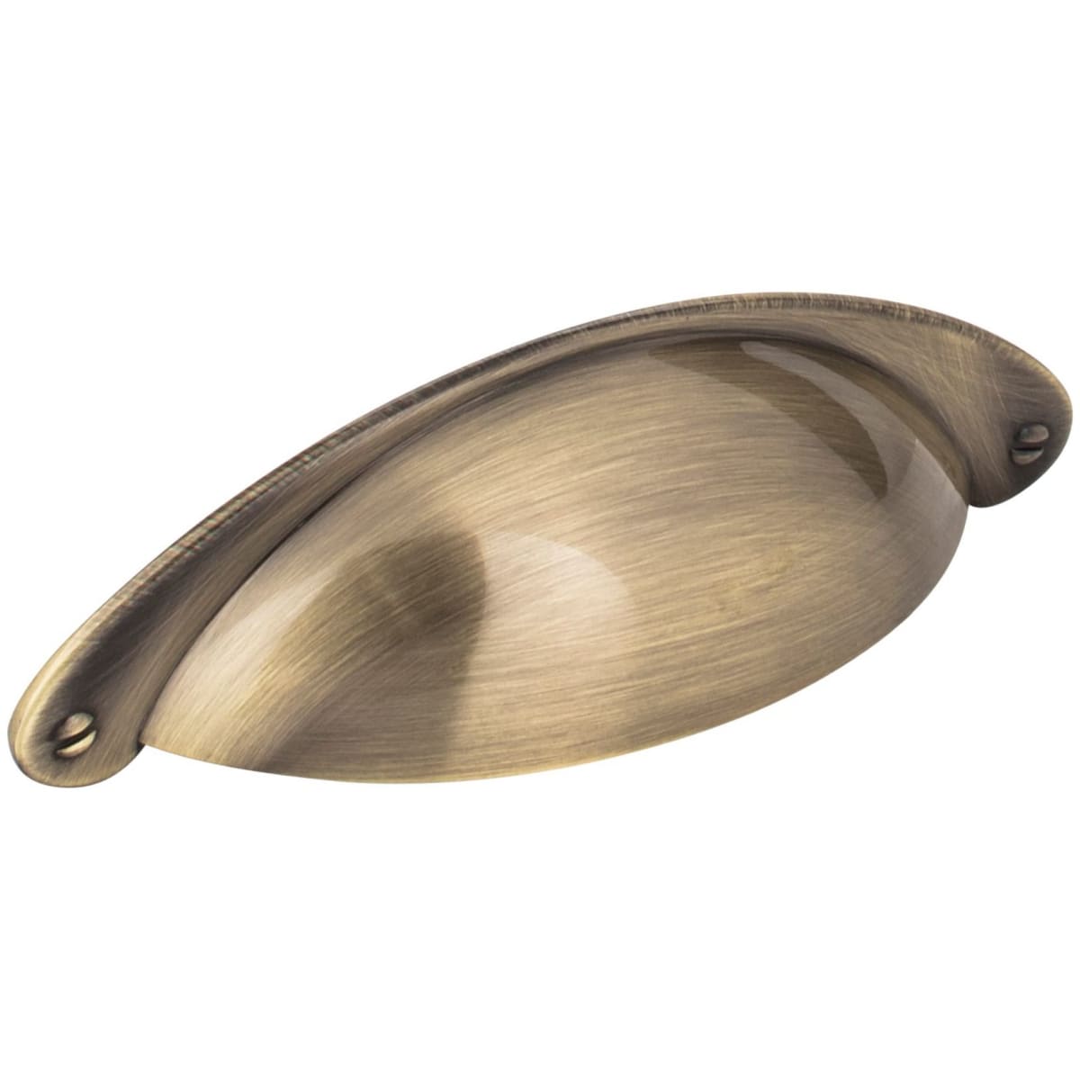 Lyon 3" Center to Center Rustic Country Cabinet Cup Pull / Drawer Cup Handle
