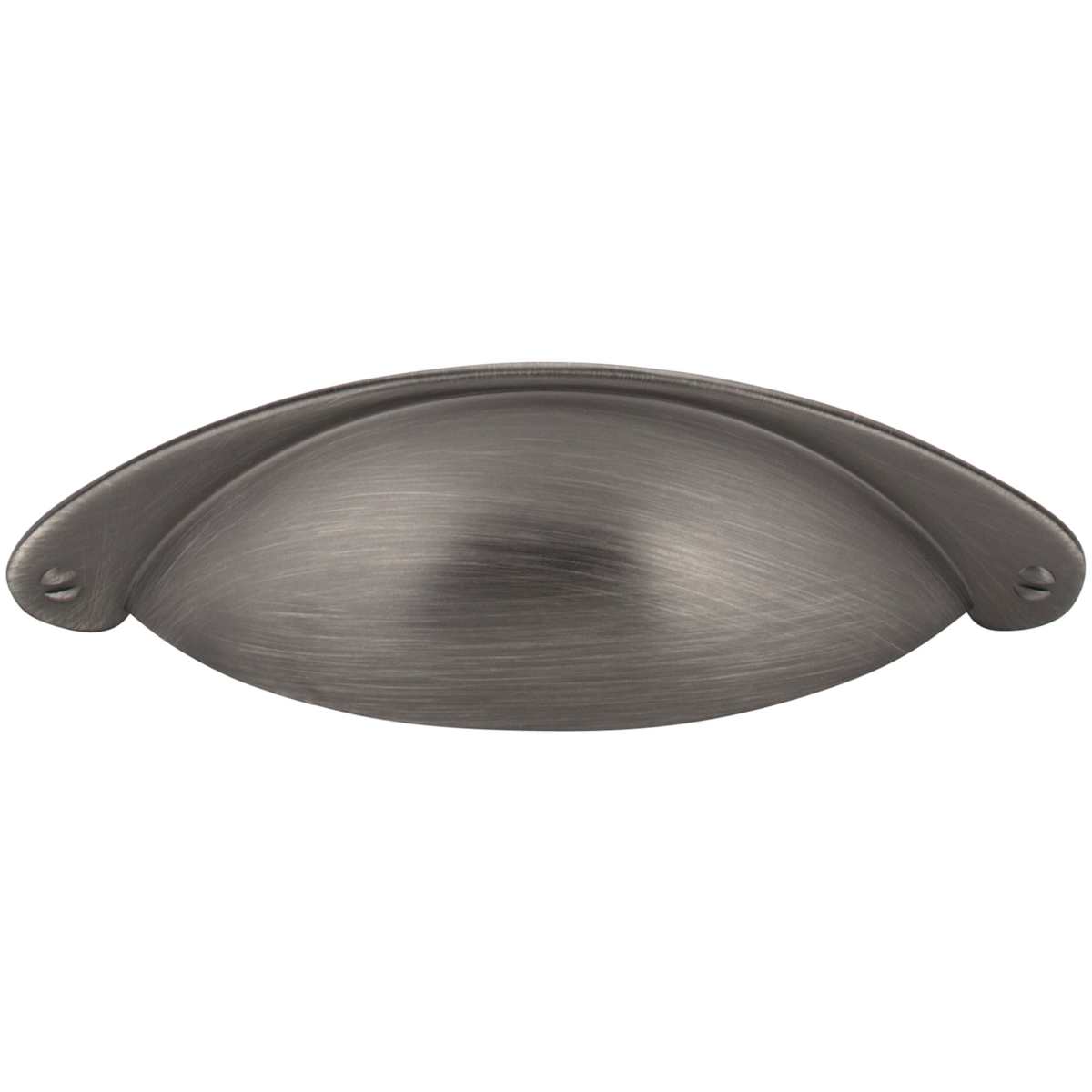 Jeffrey Alexander - 8233BG - Lyon 3" Center to Center Rustic Country Cabinet Cup Pull / Drawer Cup Handle in Brushed Gold