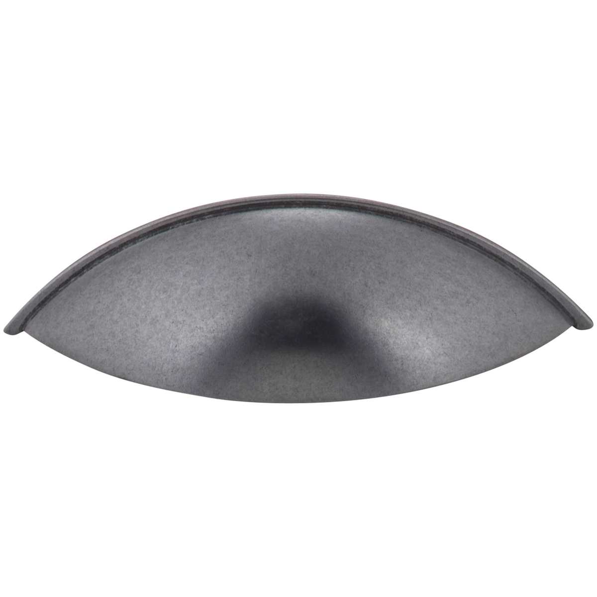 Jeffrey Alexander - 8236AB - Bordeaux 3-3/4" Center to Center 5" Classic Cabinet Cup Handle / Drawer Cup Pull in Brushed Antique Brass