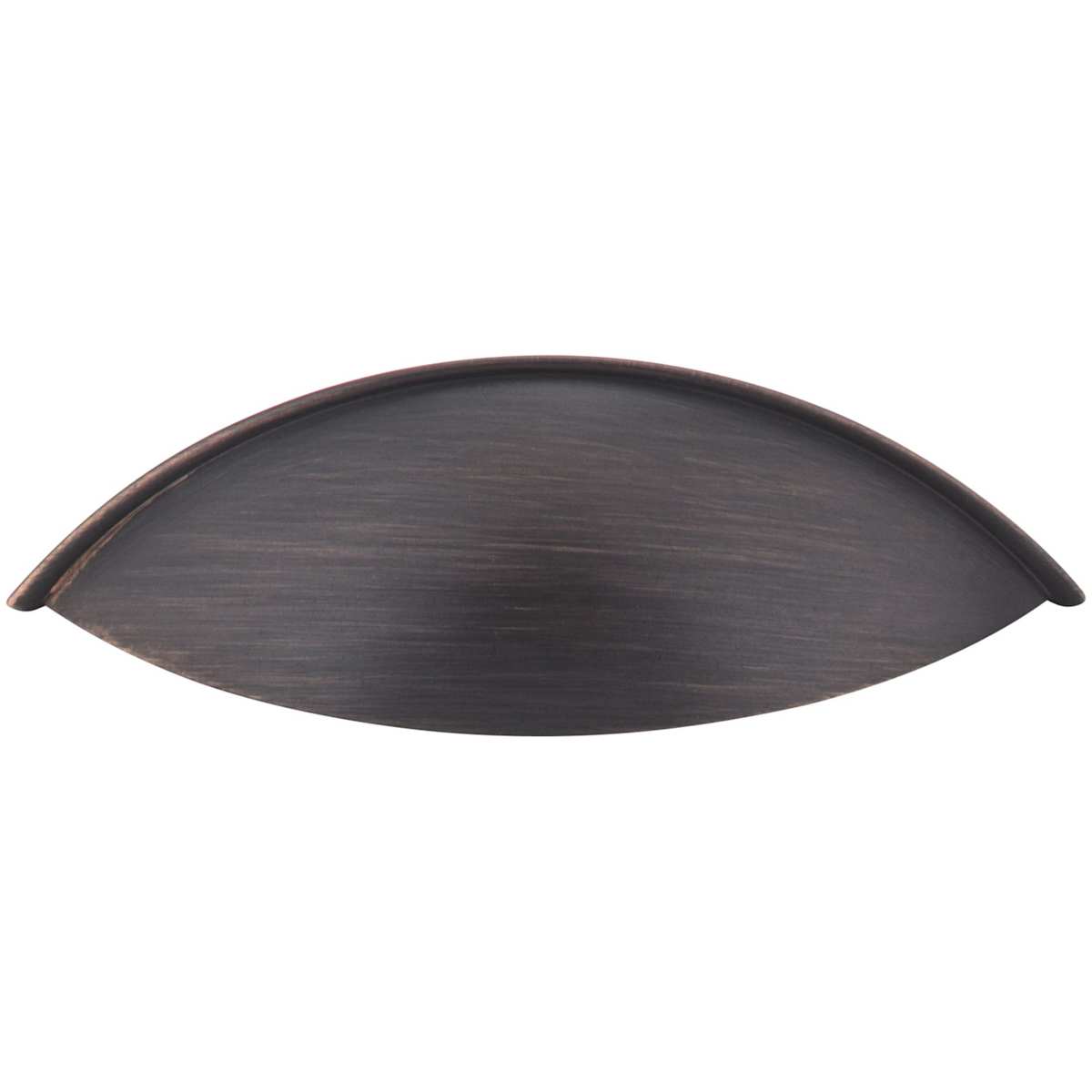 Jeffrey Alexander - 8236AB - Bordeaux 3-3/4" Center to Center 5" Classic Cabinet Cup Handle / Drawer Cup Pull in Brushed Antique Brass