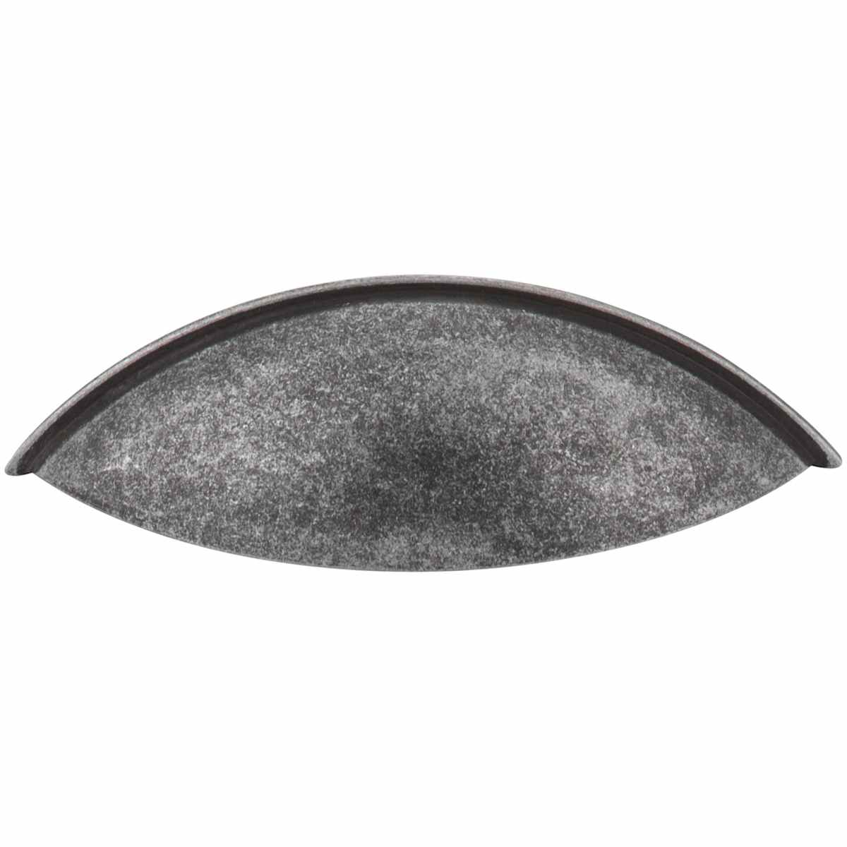 Jeffrey Alexander - 8236AB - Bordeaux 3-3/4" Center to Center 5" Classic Cabinet Cup Handle / Drawer Cup Pull in Brushed Antique Brass