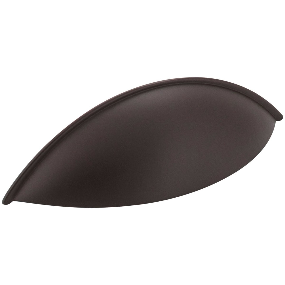 Jeffrey Alexander - 8236ORB - Bordeaux 3-3/4" Center to Center 5" Classic Cabinet Cup Handle / Drawer Cup Pull in Dark Bronze