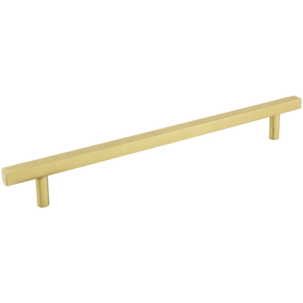 Jeffrey Alexander - 845-12DBAC - Dominique 12" Center to Center Sleek Square Bar Appliance Pull / Appliance Handle in Brushed Oil Rubbed Bronze
