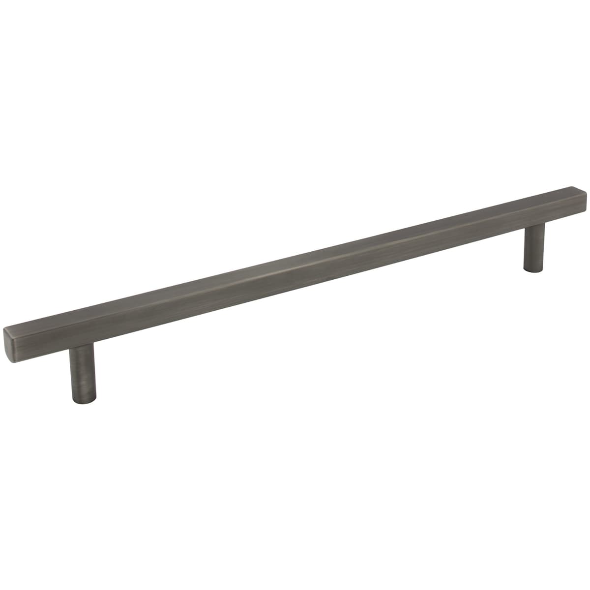 Jeffrey Alexander - 845-12DBAC - Dominique 12" Center to Center Sleek Square Bar Appliance Pull / Appliance Handle in Brushed Oil Rubbed Bronze