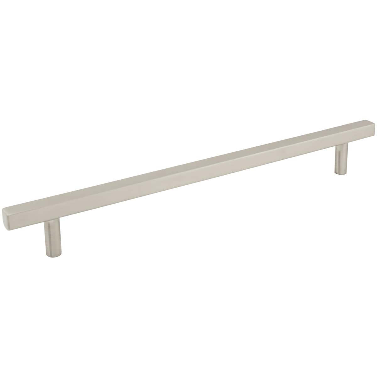 Jeffrey Alexander - 845-12DBAC - Dominique 12" Center to Center Sleek Square Bar Appliance Pull / Appliance Handle in Brushed Oil Rubbed Bronze