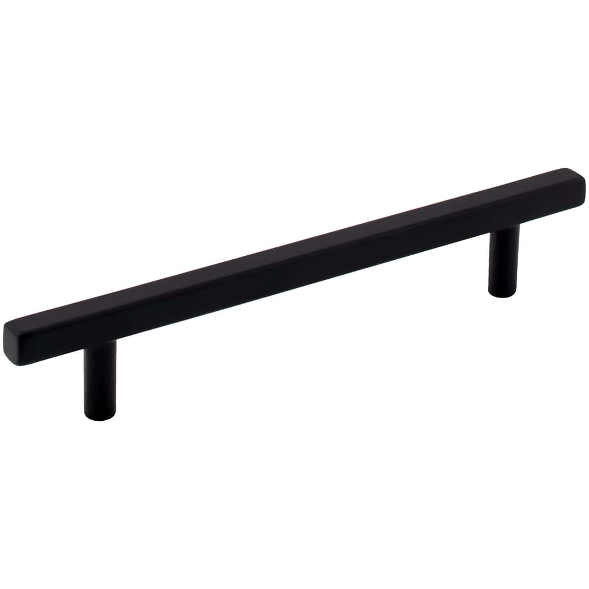 Jeffrey Alexander - 845-128PC - Dominique 5-1/16" (128 mm) Center to Center Square Bar Cabinet Handle / Drawer Pull in Polished Chrome