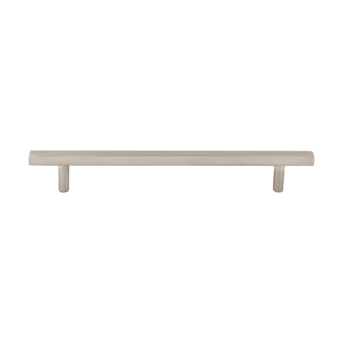 Jeffrey Alexander - 845-160SN - Dominique 6-5/16" (160 mm) Center to Center Square Bar Cabinet Handle / Drawer Pull in Satin Nickel