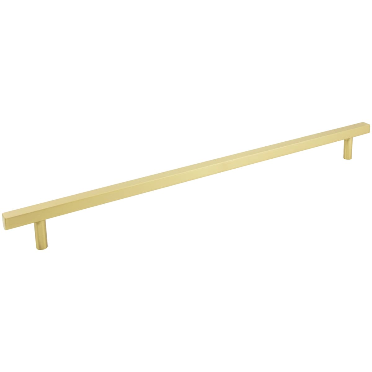 Jeffrey Alexander - 845-18PC - Dominique 18" Center to Center Sleek Square Bar Appliance Handle / Appliance Pull in Polished Chrome