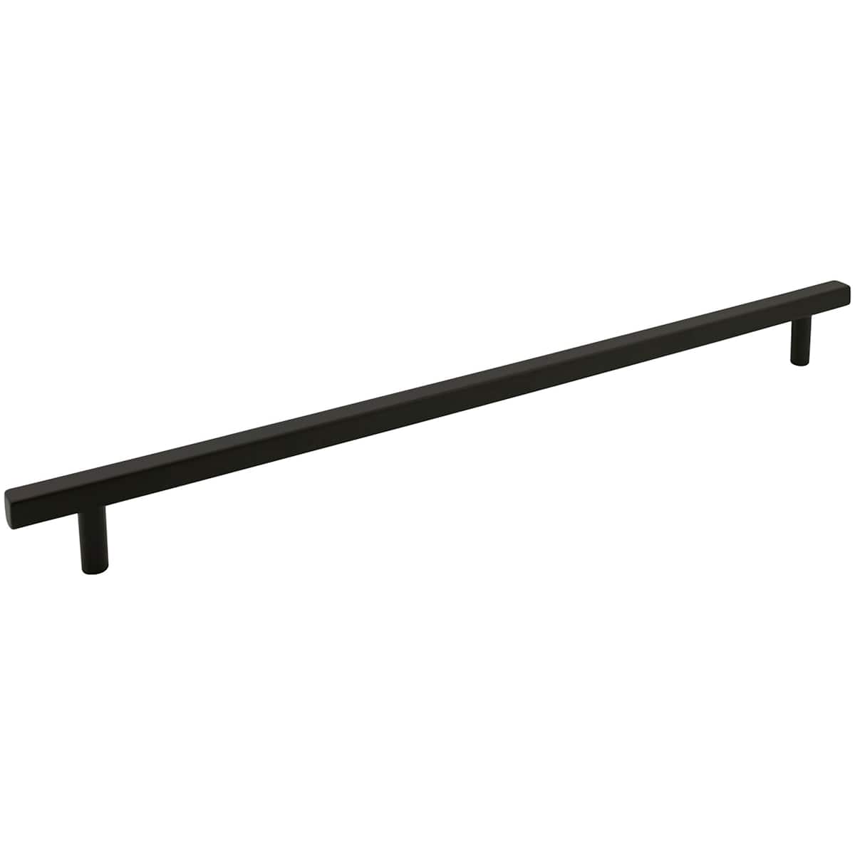 Jeffrey Alexander - 845-18PC - Dominique 18" Center to Center Sleek Square Bar Appliance Handle / Appliance Pull in Polished Chrome