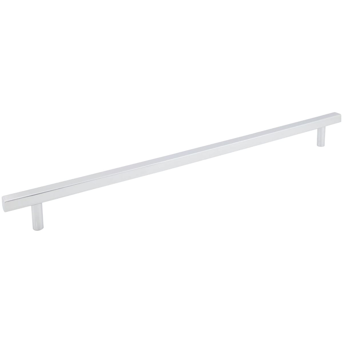 Jeffrey Alexander - 845-18PC - Dominique 18" Center to Center Sleek Square Bar Appliance Handle / Appliance Pull in Polished Chrome