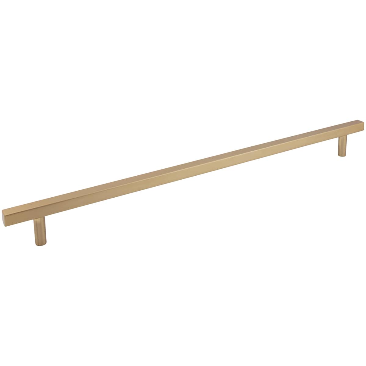 Jeffrey Alexander - 845-18PC - Dominique 18" Center to Center Sleek Square Bar Appliance Handle / Appliance Pull in Polished Chrome