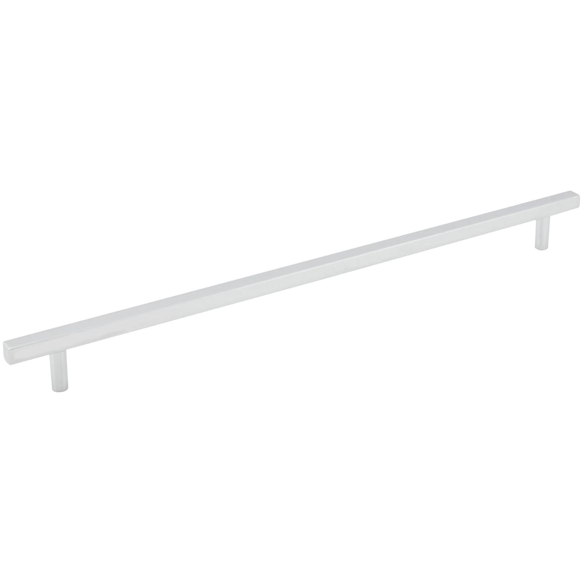 Jeffrey Alexander - 845-305MB - Dominique 12" (305 mm) Center to Center Square Bar Large Cabinet Handle / Drawer Pull in Matte Black