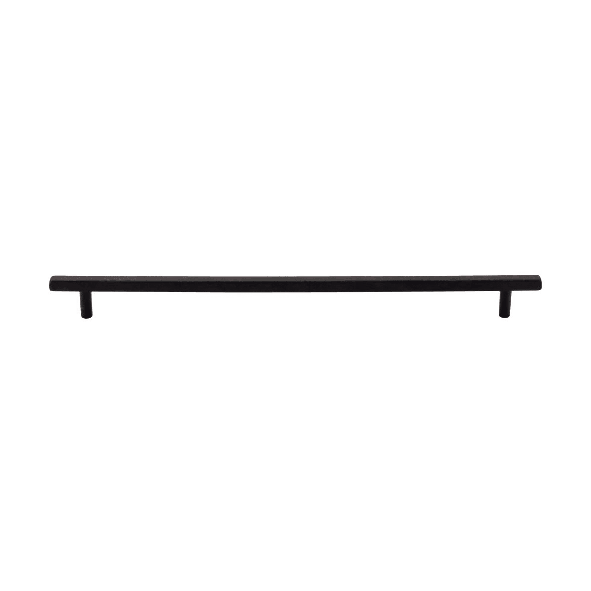 Jeffrey Alexander - 845-305MB - Dominique 12" (305 mm) Center to Center Square Bar Large Cabinet Handle / Drawer Pull in Matte Black