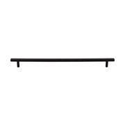 Jeffrey Alexander - 845-305MB - Dominique 12" (305 mm) Center to Center Square Bar Large Cabinet Handle / Drawer Pull in Matte Black