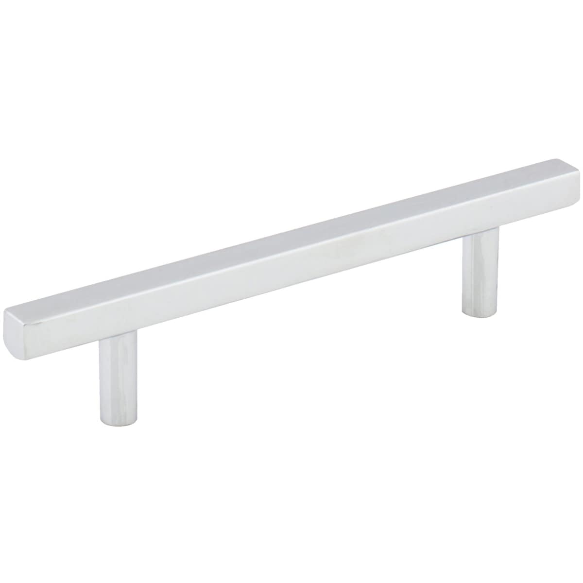 Jeffrey Alexander - 845-96SBZ - Dominique 3-3/4" (96 mm) Center to Center Square Bar Cabinet Handle / Drawer Pull in Satin Bronze