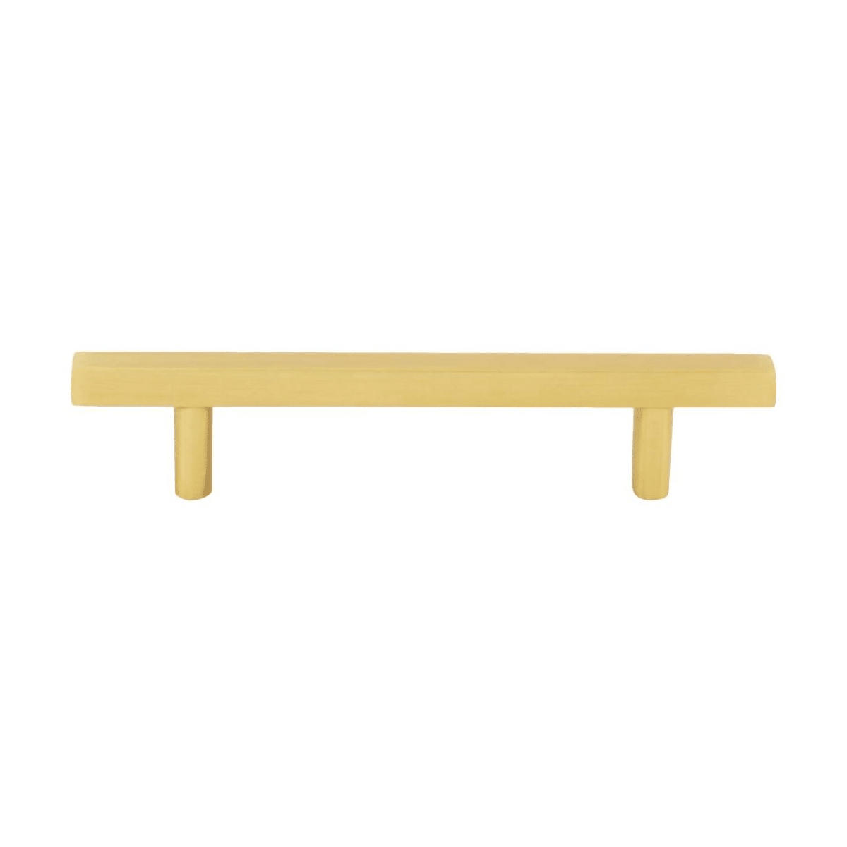 Dominique 3-3/4" (96 mm) Center to Center Square Bar Cabinet Handle / Drawer Pull