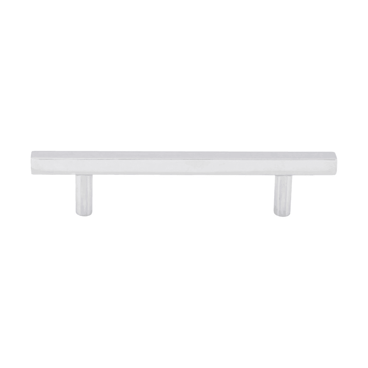 Dominique 3-3/4" (96 mm) Center to Center Square Bar Cabinet Handle / Drawer Pull
