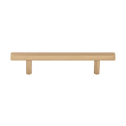 Jeffrey Alexander - 845-96SBZ - Dominique 3-3/4" (96 mm) Center to Center Square Bar Cabinet Handle / Drawer Pull in Satin Bronze
