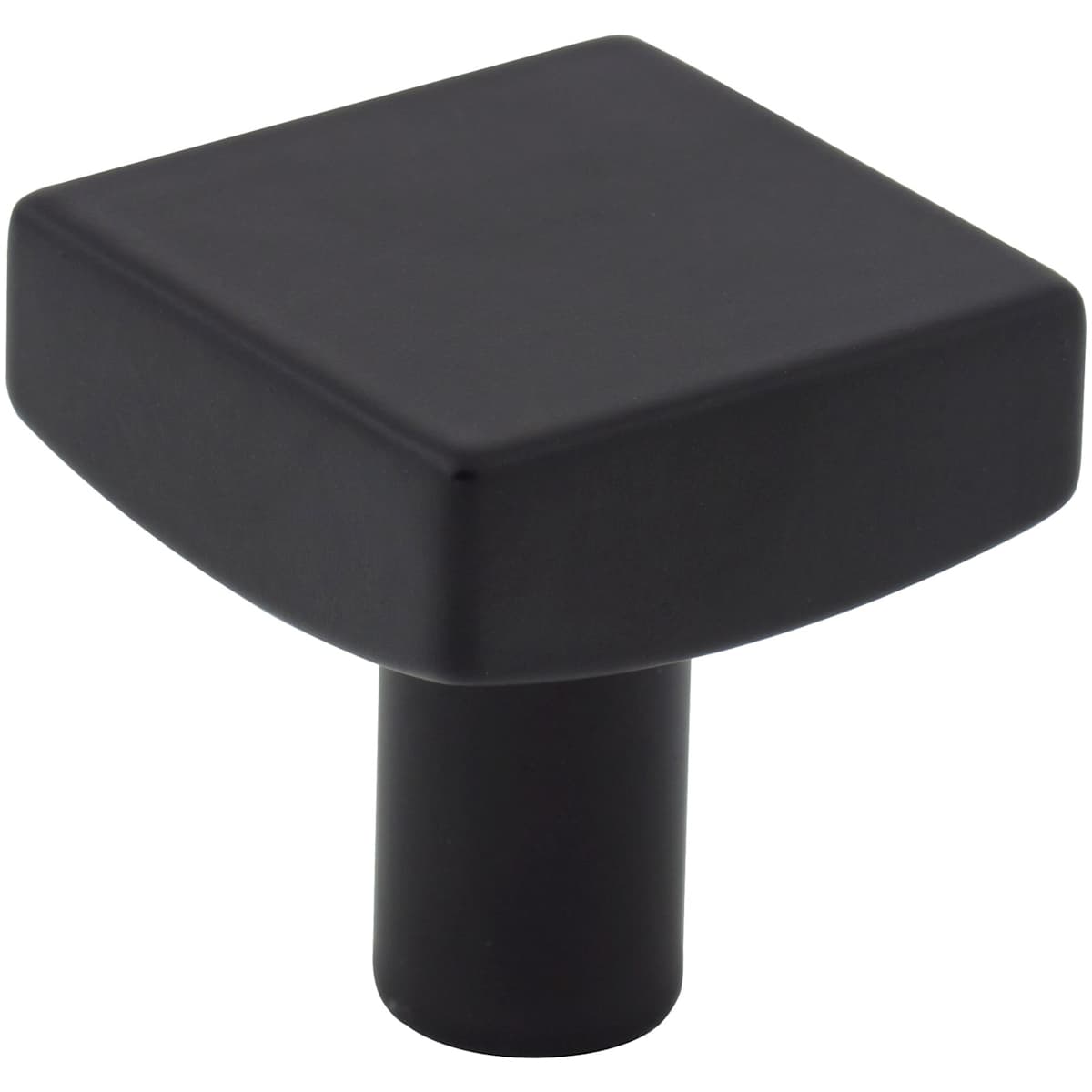 Jeffrey Alexander - 845BNBDL - Dominique 1-1/8" Thick Square Cabinet Knob / Drawer Knob in Brushed Pewter