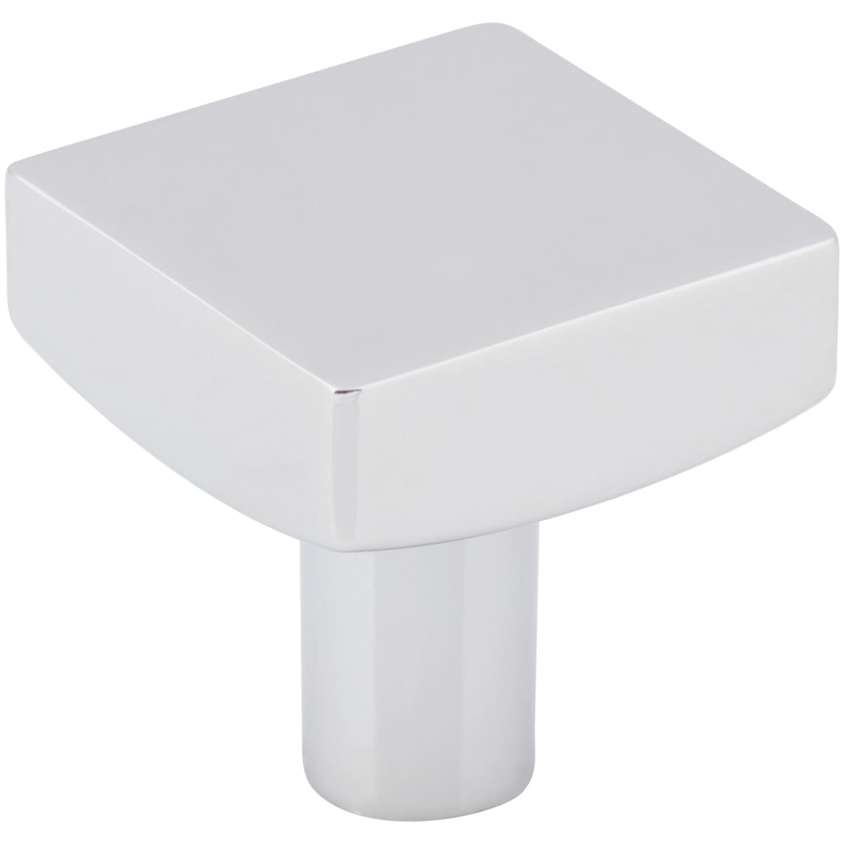 Jeffrey Alexander - 845BNBDL - Dominique 1-1/8" Thick Square Cabinet Knob / Drawer Knob in Brushed Pewter
